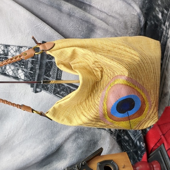 Elliott Lucca peacock tote - Picture 2 of 13